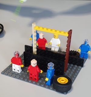 Teilnehmer-Modell mit Lego Serious Play